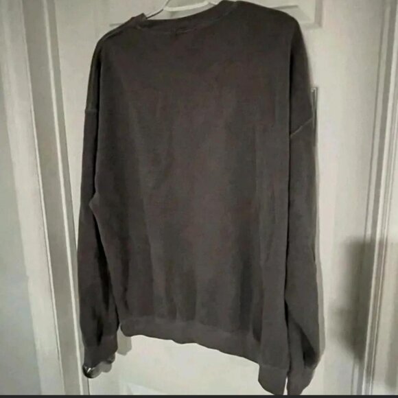 Topman Grey Lilac Nowhere Print Jumper Medium - Picture 2 of 4